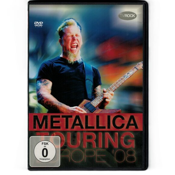 Metallica - Touring Europe '08 (DVD) 2008 NEW - Picture 1 of 2